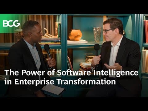 Thumbnail for The Power of Software Intelligence in Enterprise Transformation by Boston Consulting Group