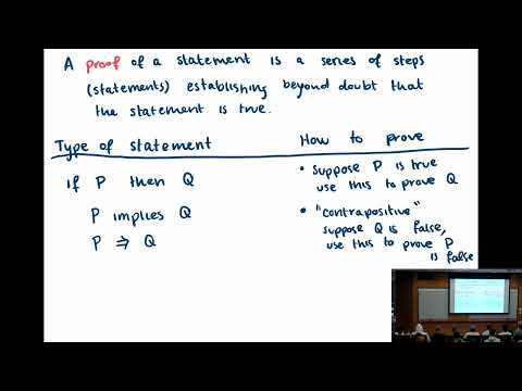Thumbnail for Linear Algebra with Theory; Lecture 4: Properties of Fields and Introduction to Proof by Madeline Brandt