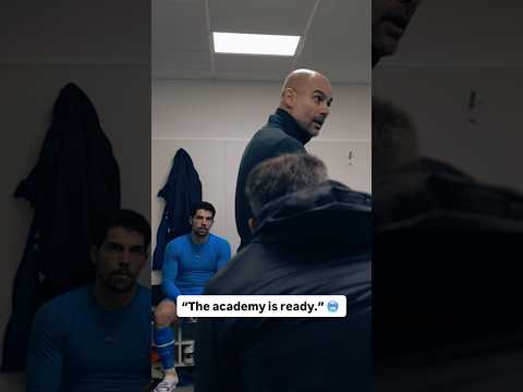 Thumbnail for The best Pep Guardiola speech ever 🥶 #pepguardiola #premierleague #soccer #manchestercity by Netflix Sports