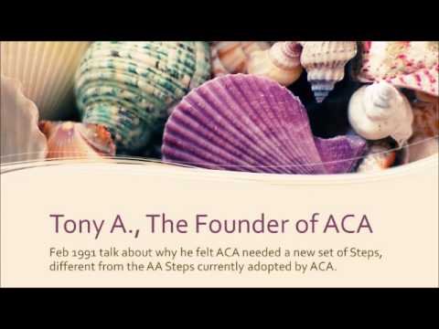 Thumbnail for Tony A Talk   New Steps for ACA by John Theede