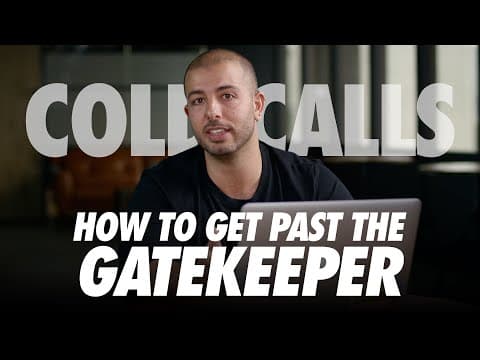 Thumbnail for Ninja Tactics For Getting Past The Gatekeeper Every Time (Step-By-Step Guide For Cold Calling) by Sabri Suby