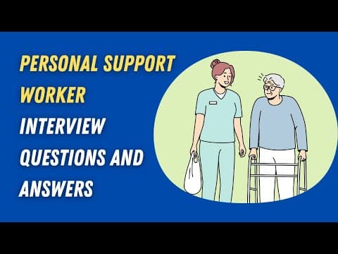 Thumbnail for Personal Support Worker Interview Questions And Answers by Learn True English