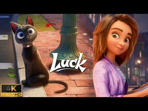 Thumbnail for Sam Meets Bob the Cat – First Magic Coin Scene | Luck (2022) by FilMonger Entertainment