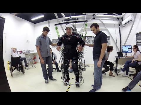 Thumbnail for Miguel Nicolelis Helps Paralyzed Patients Learn to Move Again by World Science Festival