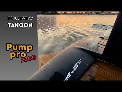 Thumbnail for Takoon Pump Pro 2300 foil review by Terre de Vent