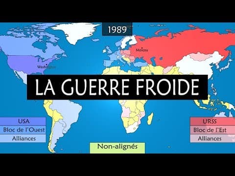 Thumbnail for La Guerre Froide - Résumé sur cartes by Histoire Géo