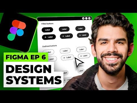 Thumbnail for How to Make a Design System in Figma? by The Cutting Edge School