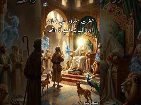 Thumbnail for Hazrat Sulaiman (A.S) aur Bhairaya Ka Waqia. #HazratSulaiman #IslamicShorts #Shorts by Roshni Ke Musafir