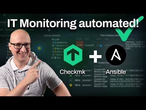 Thumbnail for Manage Checkmk IT monitoring in Ansible by Christian Lempa