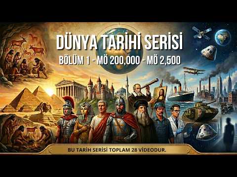 Thumbnail for DÜNYA TARİHİ - 1 - MÖ 200,000 - MÖ 2,500 by Haluk TATAR