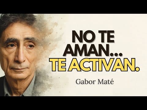 Thumbnail for Cómo el TRAUMA moldea tus RELACIONES sin que lo notes, y repites lo que más te DUELE -  Gabor Maté by Refugio Interior