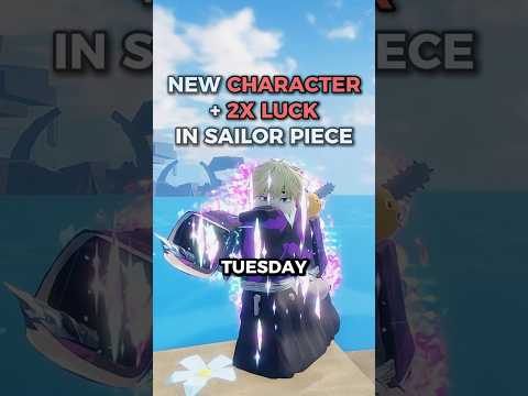 Thumbnail for NEW CHARACTER AND 2X LUCK EVENT IN SAILOR PIECE #sailorpiece #roblox #robloxshorts by vybu