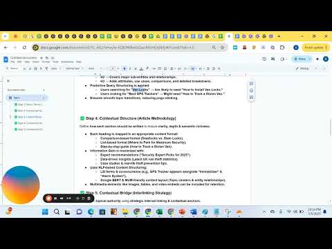 Thumbnail for How to Create a Semantic Content Brief (Part 4)|Logical Flow, Attributes & SEO Optimization|Lecture9 by Semantic SEO By Ehsan