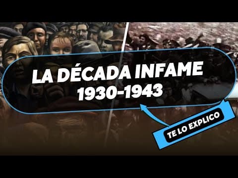 Thumbnail for La Década Infame 1930-1943/ Explicacion Facil by En Minutos • Educación