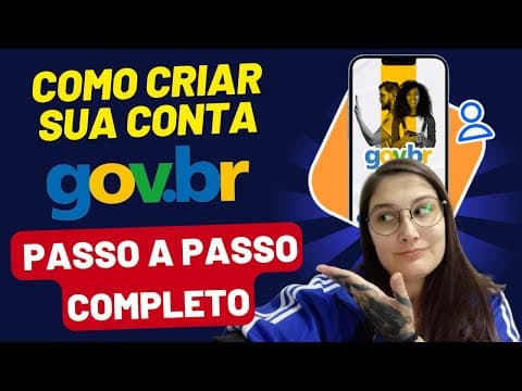 Thumbnail for COMO CRIAR CONTA GOV.BR E PRIMEIRO ACESSO ! Atualizado 2025 by Descomplica Cidadão