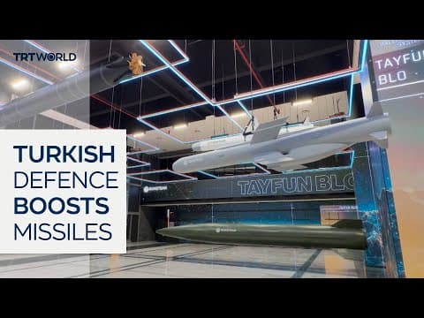Thumbnail for Turkish defence industry boosts missile shield capacity by TRT World