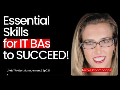 Thumbnail for ITBA EXPERT Reveals TOP Skills for Success in 2025! by Life & IT Project Management