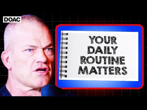Thumbnail for How To Build A ROUTINE You’ll ACTUALLY Stick To! | Navy Seal Jocko Willink by The Diary Of A CEO Clips