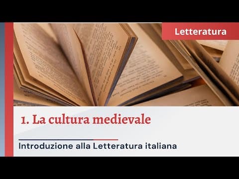 Thumbnail for 1. La cultura medievale - Introduzione storica - Corso di Letteratura italiana by “Il caffè” di Alberto Marcato