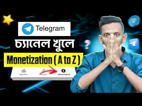 Thumbnail for Telegram Monetization 2026 | How to Create Telegram Channel | How to Monetize Telegram in Bangla by Technical Sabbir