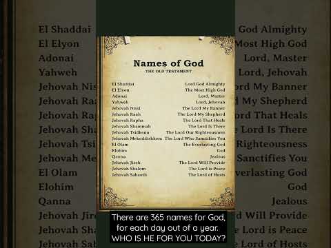 Thumbnail for Names of God by BibleGuide