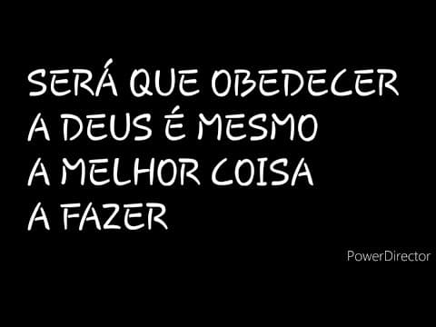 Thumbnail for DISCURSO: SERÁ QUE OBEDECER A DEUS É MESMO A MELHOR COISA A FAZER? by REALMUNDO DISCURSOS