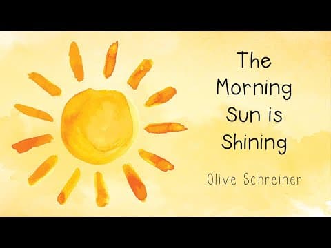 Thumbnail for Grade 12 Poetry: 'The Morning Sun is Shining' by Olive Schreiner by English is Love