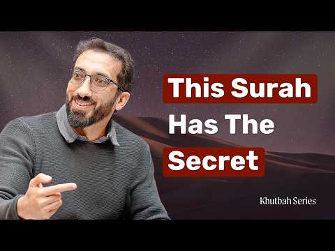 Thumbnail for Allah’s Blueprint for Giving Da’wah | Khutbah by Nouman Ali Khan by Nouman Ali Khan - Official - Bayyinah