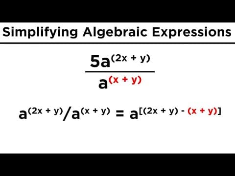 Thumbnail for Simplifying Expressions With Roots and Exponents by Professor Dave Explains