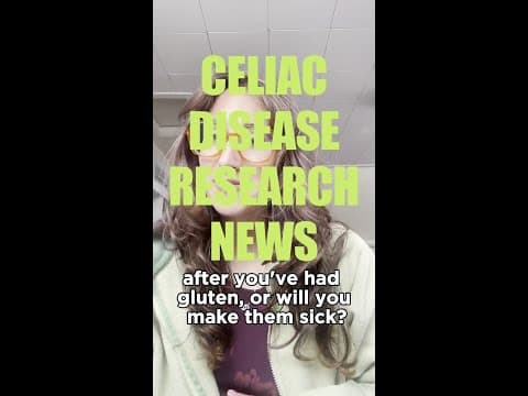 Thumbnail for The kissing study: Explained! by Beyond Celiac