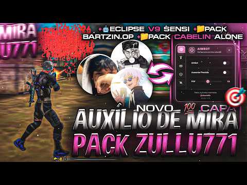 Thumbnail for Atualização‼️AUXILIO DE MIRA FREEFIRE📲PACK ZULLU SENSI - GERADOR DE SENSIBILIDADE FREEFIRE - SO CAPA by WilderX