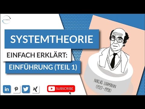 Thumbnail for Systemtheorie einfach erklärt: Einführung by Frederick Meseck