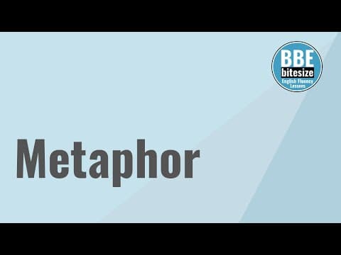 Thumbnail for Using Metaphor for Indirect Comparisons | Life is a Journey by Beautiful British English