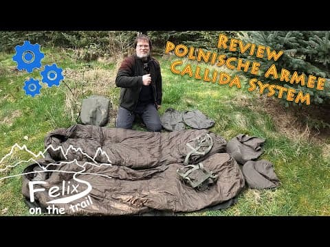 Thumbnail for Review Callida ŚPIWÓR 25/DWS - polnische Armee Militär Spezialkräfte - zwei Schlafsäcke im Set by Felix on the trail