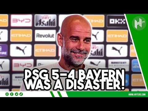 Thumbnail for REALLY S**T, S**T players! Pep Guardiola on PSG v Bayern by HaytersTV
