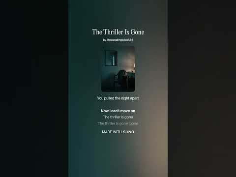 Thumbnail for Dieter Frank-THE THRILLER IS GONE- by LIEDATELIER silver award creator-werbefrei--gratis