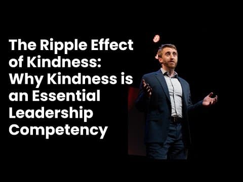 Thumbnail for Why kindness is an essential leadership competency | Robin Young | TEDxOshawa by TEDx Talks