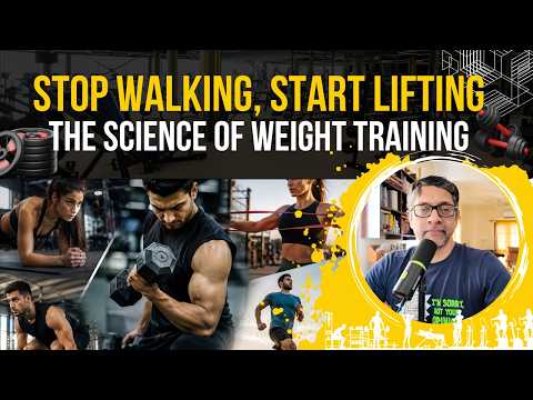 Thumbnail for Don't waste your time with walking and yoga. Lift weights! by krishashok