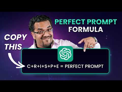 Thumbnail for How to Write Perfect AI Prompts in 2025 (Complete Guide) by Anik Singal