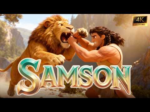 Thumbnail for Story of Samson | Stunning Animated Bible Movie | The Strongest Man Who Couldn't Escape Loneliness by Ark Films Channel