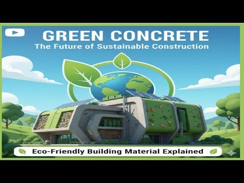 Thumbnail for Green Concrete – The Future of Sustainable Construction | Eco-Friendly Building Material Explained by Urban Builders Guide