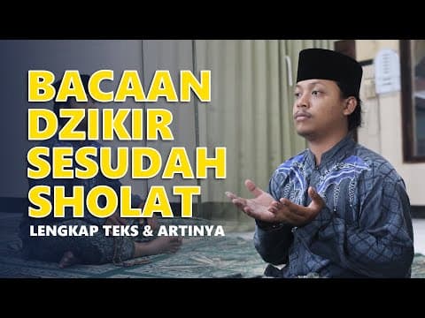 Thumbnail for BACAAN DZIKIR  DAN  DO'A SESUDAH SHOLAT by IRSSAT Official