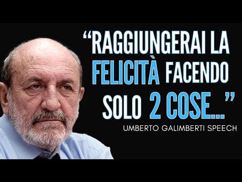 Thumbnail for Come raggiungere la felicità - Umberto Galimberti by Vivere di Online