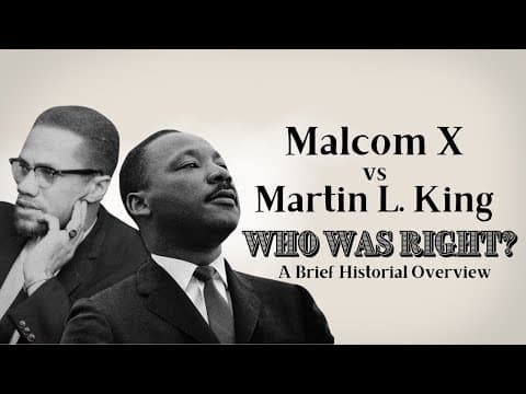 Thumbnail for Malcolm X vs MLK: Why America Needed Both | History Unleashed by History Unleashed
