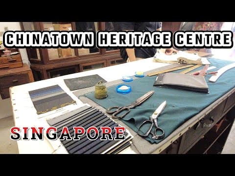 Thumbnail for HIDDEN GEM of Chinatown - Chinatown Heritage Centre ~ Singapore Walking Tours [4K] by Travel Tuber