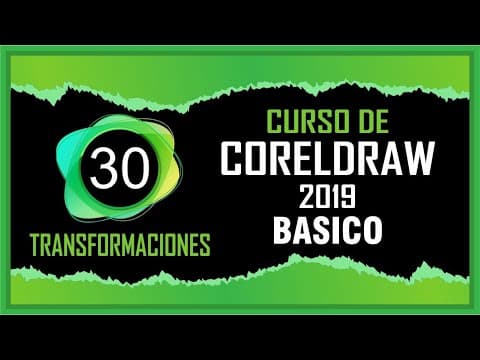 Thumbnail for TRANSFORMACIONES EN CORELDRAW 2019 - CURSO BASICO by Diseño y Marketing