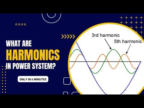 Thumbnail for What are the harmonics in Power system? Type, Cause and Effect of Harmonics #electrology explained by Electrology