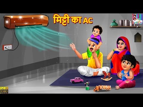 Thumbnail for मिट्टी का AC | Mitti Ka AC | Hindi Kahani | Moral Stories | Bedtime Stories | Story in Hindi | Story by Best Buddies Stories