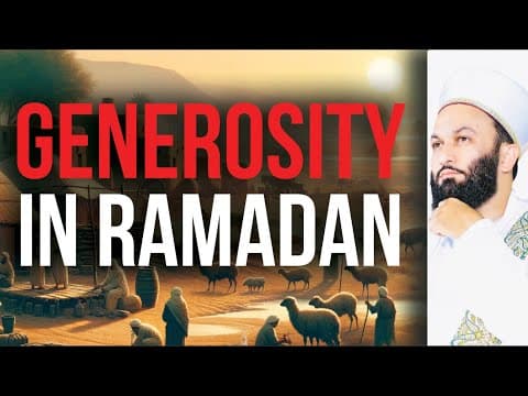 Thumbnail for Generosity in Ramadan | Shaykh Saqib Iqbal by Shaykh Saqib Iqbal