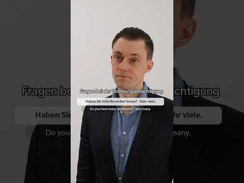 Thumbnail for Fragen bei der Wohnungsbesichtigung #wohnungsbesichtigung #easygerman #deutschlernen by Easy German